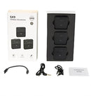 Micrófono Dual de Solapa Profesional - Audio Cristalino para Entrevistas y Videos