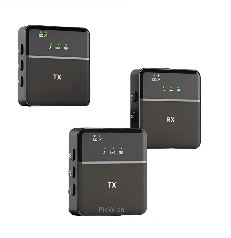 Micrófono Dual de Solapa Profesional - Audio Cristalino para Entrevistas y Videos