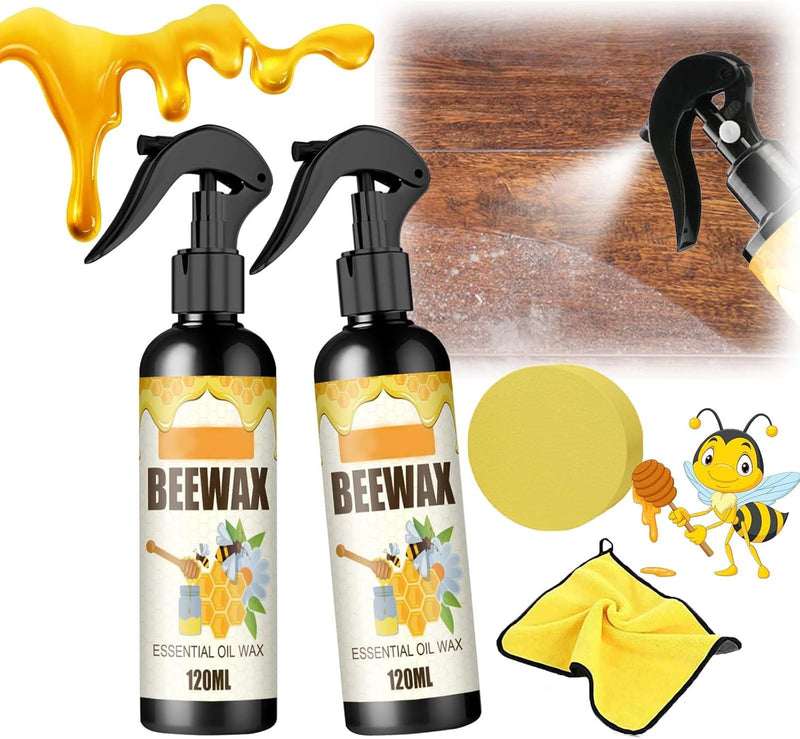 BEEWAX Premium - Restaurador de Madera Natural | Renueva y Protege Tus Muebles