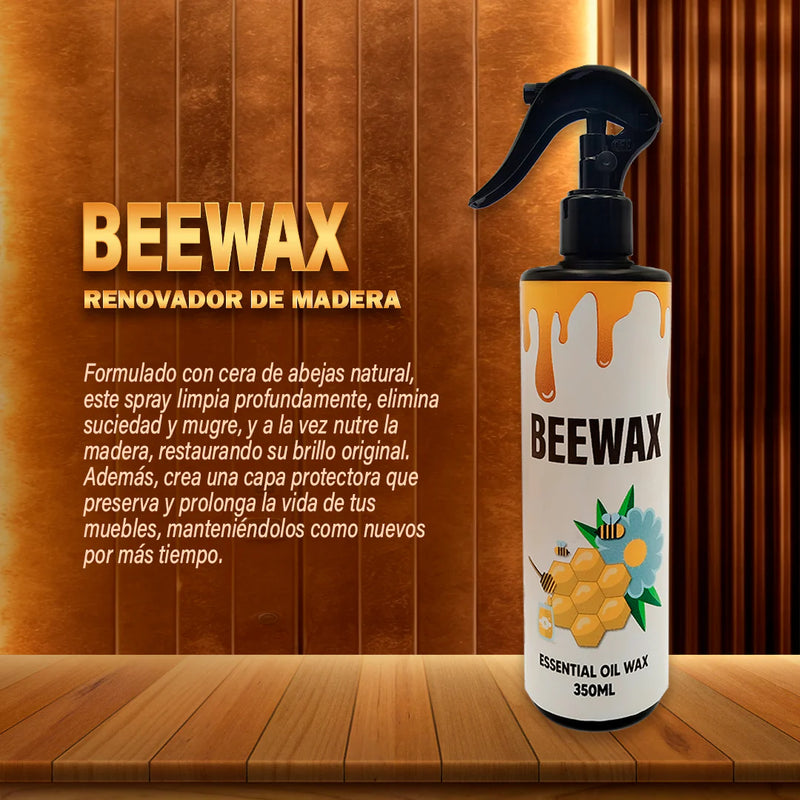 BEEWAX Premium - Restaurador de Madera Natural | Renueva y Protege Tus Muebles
