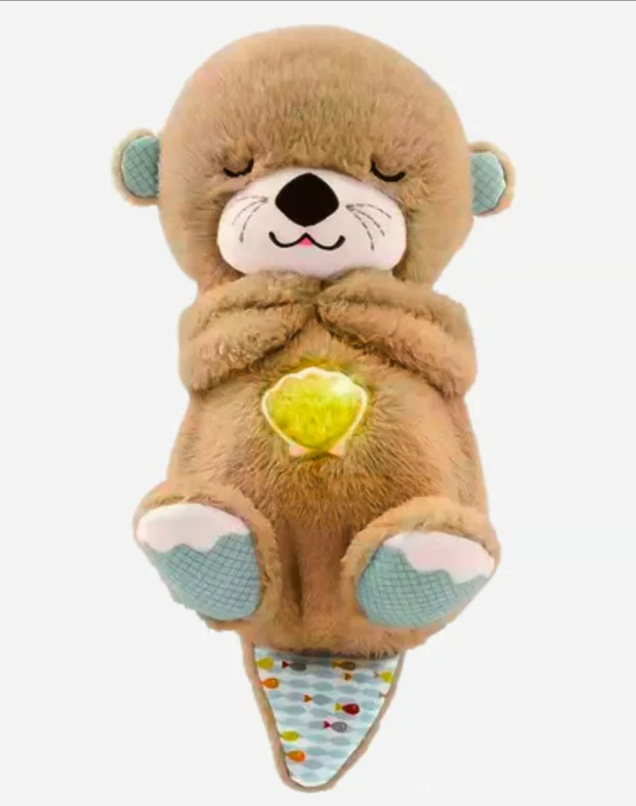 Peluche Nutria que Respira - Calma y Relaja a tu Bebé para Dormir