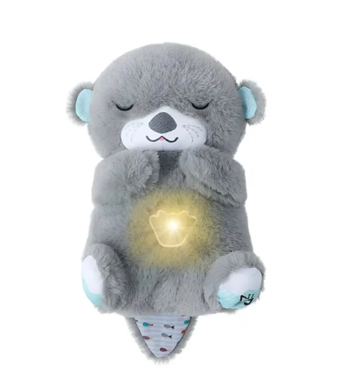 Peluche Nutria que Respira - Calma y Relaja a tu Bebé para Dormir