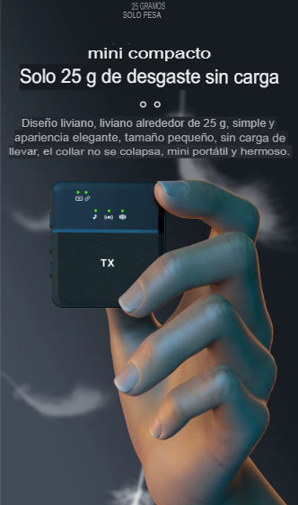 Micrófono Dual de Solapa Profesional - Audio Cristalino para Entrevistas y Videos