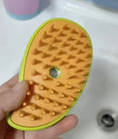 Cepillo a Vapor para Mascotas - Elimina Pelo Suelto y Desinfecta