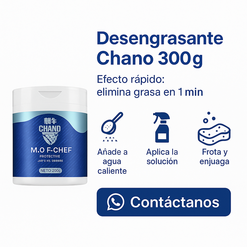 Super Desengrasante Chano Pro - Limpieza Profunda Industrial