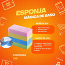 Esponja Mágica de Baño - Limpieza Profunda y Exfoliación Perfecta