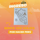 Mapa 100 Viajes por Hacer en Perú - Guía de Aventuras Imperdibles