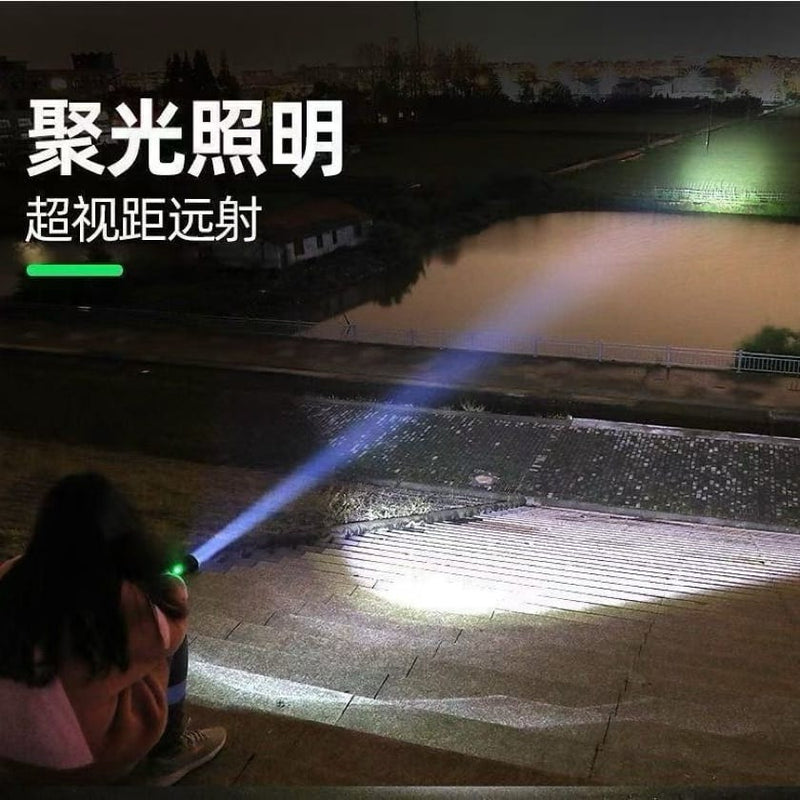 Linterna Táctica LED Recargable - Alta Potencia 5 Modos | Profesional