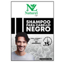 Shampoo Naturel Negro - Cabello Oscuro Radiante y Saludable